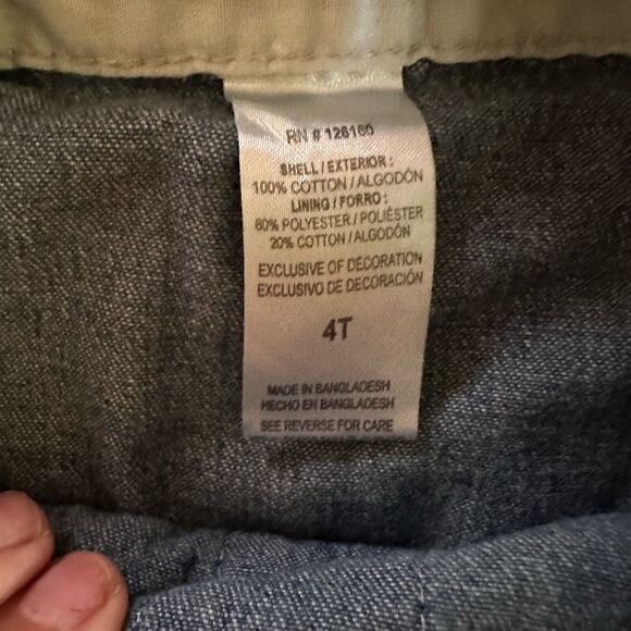 Jumper Girls Denim Kitty Cat Leopard Size 4T - Picture 4 of 6